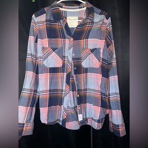 Abercrombie & Fitch Plaid flannel shirt - Large